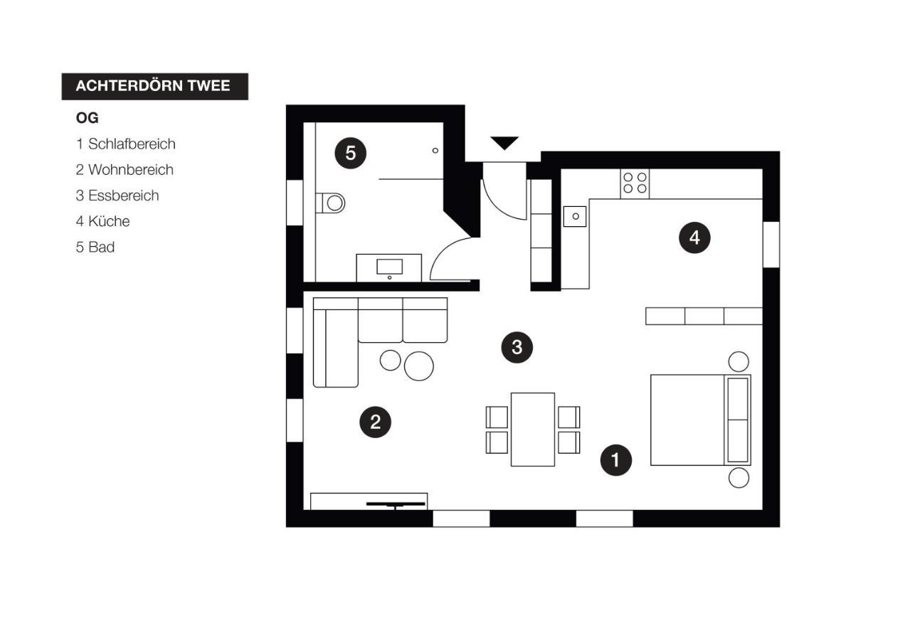 Ferienwohnung Achterdörn Twee Fehmarn Exterior foto